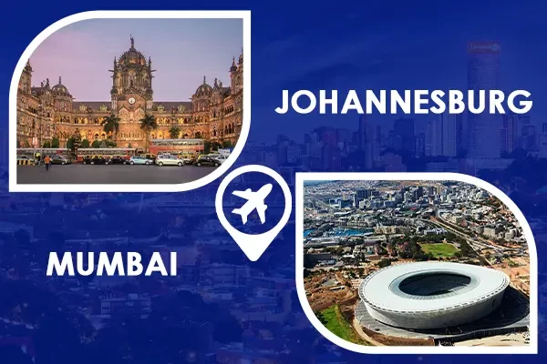 Book affordable tickets from Mumbai to Johannesburg Flights In Minutes Bhartiya Airways Bhartiya Airways